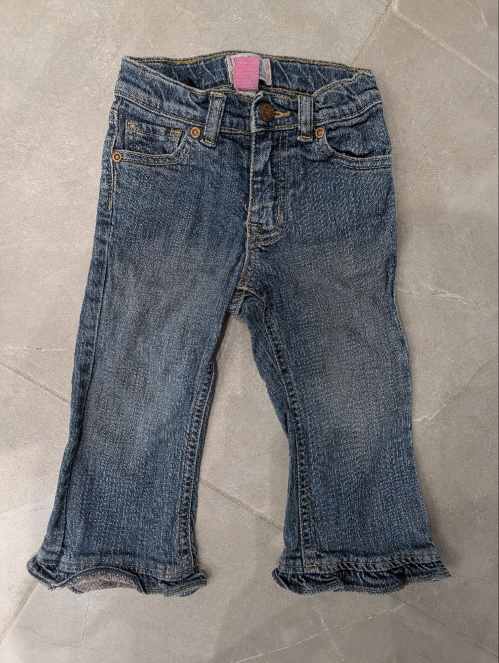 4/$20 The Children’s Place Baby Toddler Blue Denim Jeans 24 Months